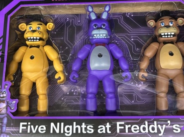 Набор фигурок Аниматроников 5 ночей у Фредди, "Five Nights at Freddys" 16 см 3 шт