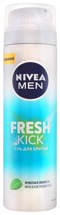 NIVEA Fresh Kick гель для бритья 200 мл