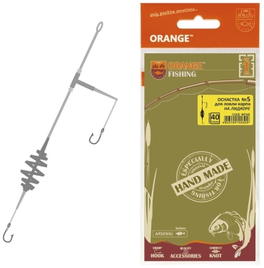 Orange Carp ORANGE #5 Spring Leadcore 40 г