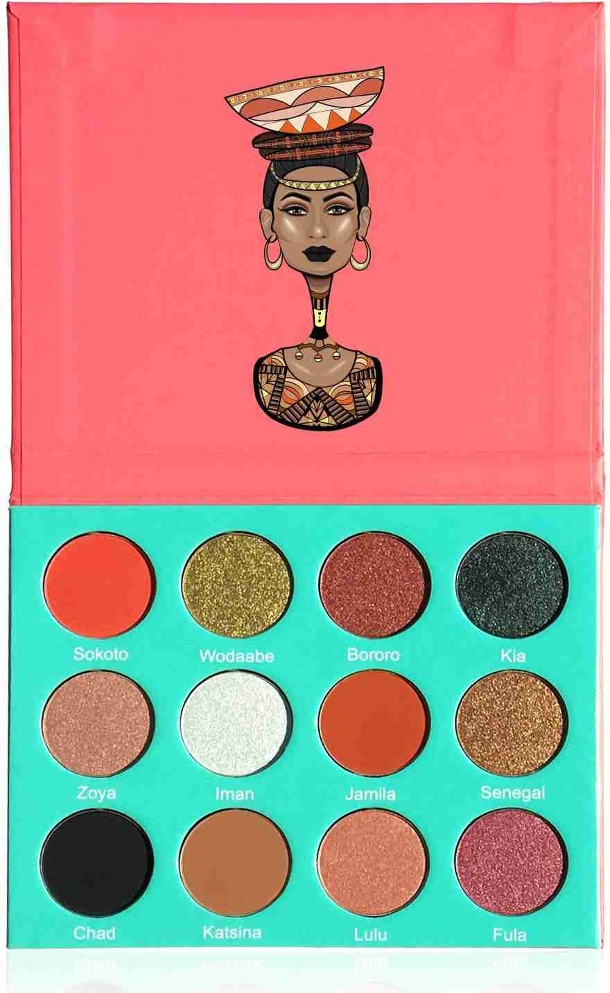 Juvia's Place тени прессованные The Saharan Palette N
