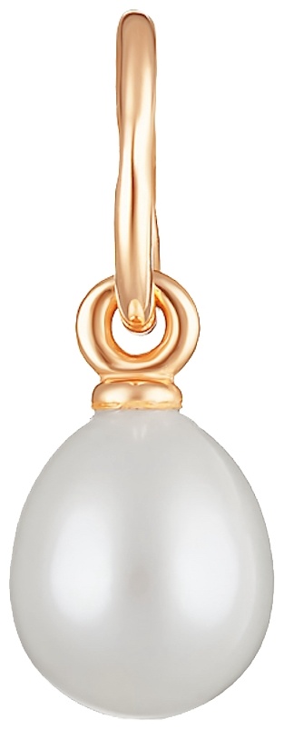 Подвеска Золото Русских p-pearl/GOLD вес 0.5 г серебро, жемчуг