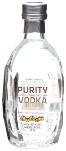 Водка Purity органическая зерновой 40% 0.05 л