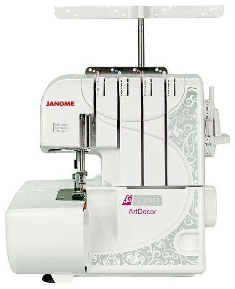 Оверлок Janome ArtDecor 724D белый