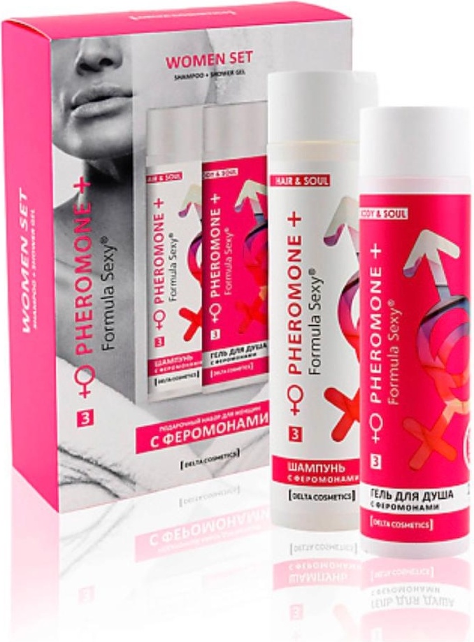 DELTA cosmetics Formula Sexy Pheromone №3 набор по уходу за волосами и телом для женщин