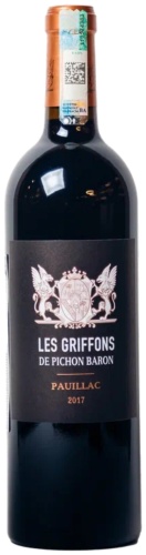 Вино Chateau Pichon-Longueville Baron Les Griffons сухое красное 13.5% 0.75 л
