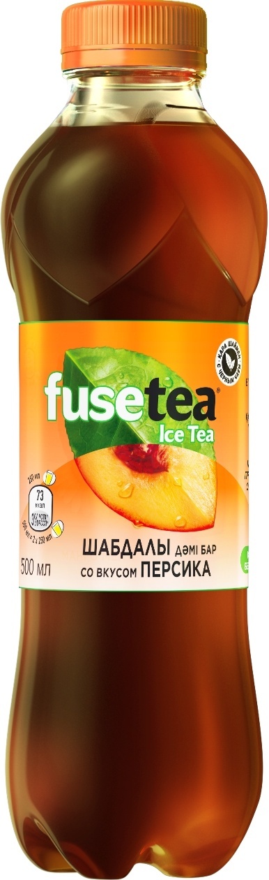 Купить Холодный чай Fuse-tea черный персик 0.5 л в Алматы – Магазин на ...