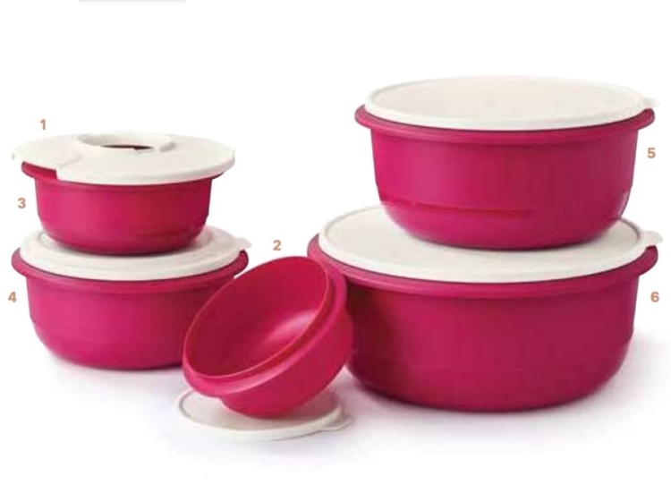 Купить Tupperware Набор Замесочное блюдо Профи из 5 чаш в кредит в ...