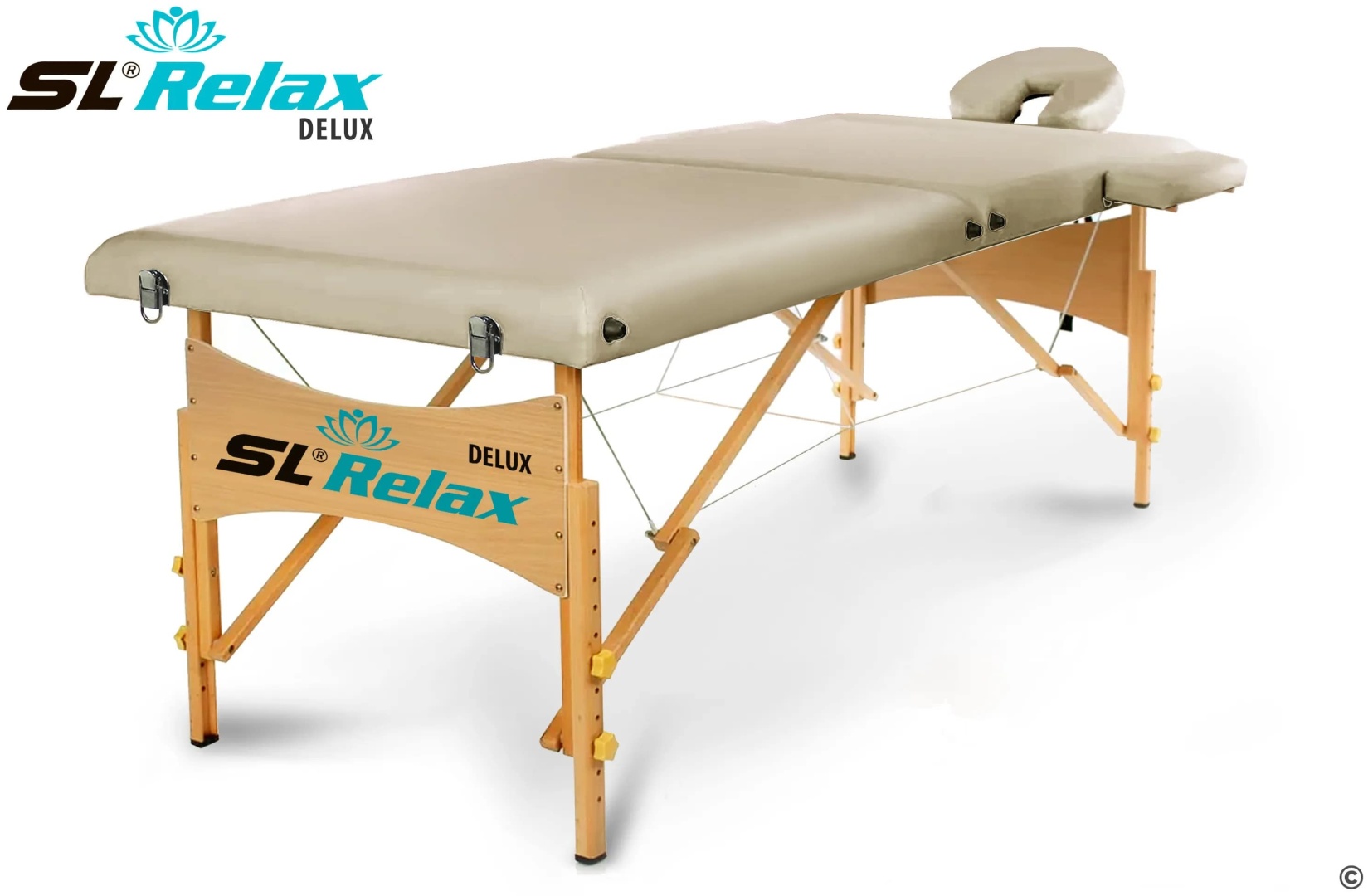 SL Relax Delux BM2523-1BC кушетка до 250 кг 60х185 см, бежевый