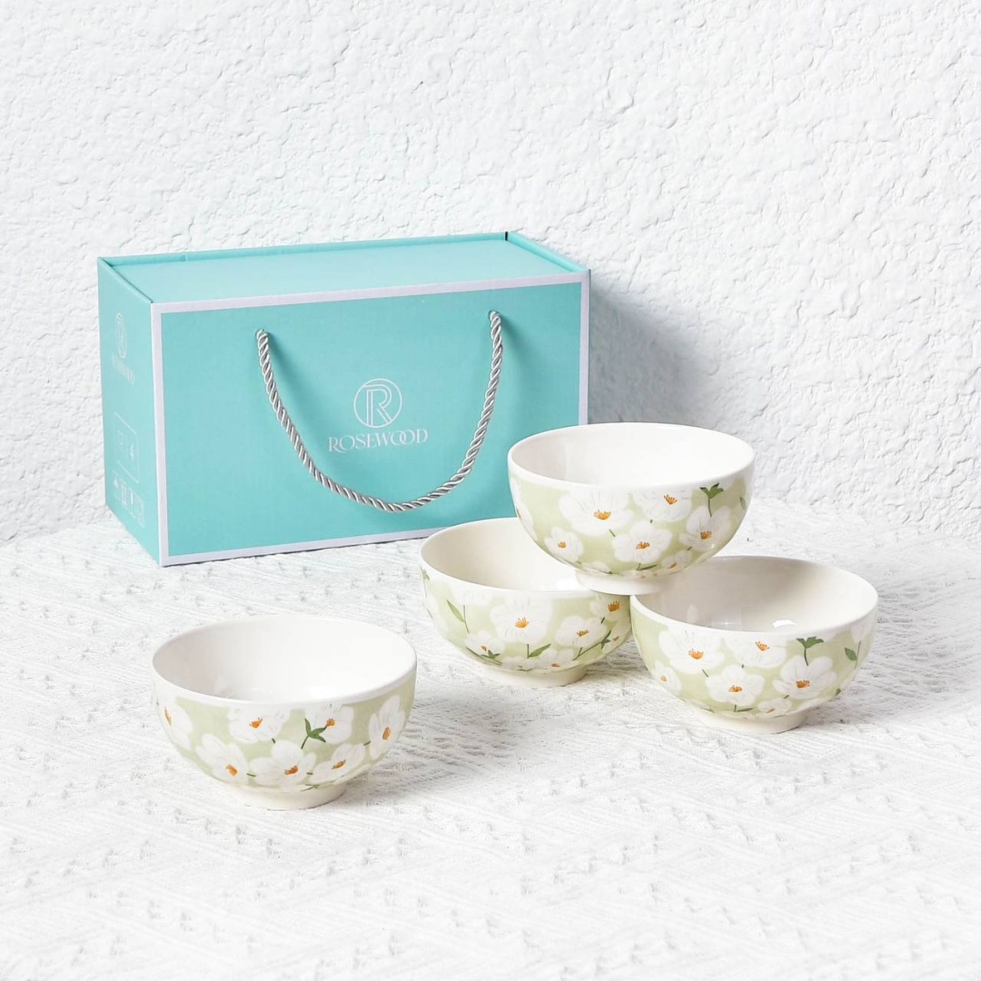 Rosewood набор пиал 150, керамика, 4 шт