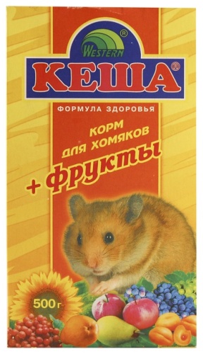 Кеша Формула здоровья Фрукты для хомяков 0.5 кг