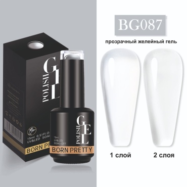 BORN PRETTY гель-лак New Color BG087 глянцевое 15 мл