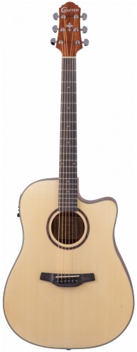 Гитара акустическая Crafter HD-100CE/OP.N коричневый, бежевый
