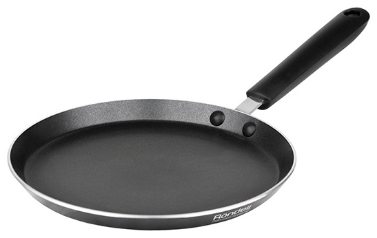 Купить Сковорода блинная Rondell Pancake Frypan RDA-020 22 см, алюминий ...