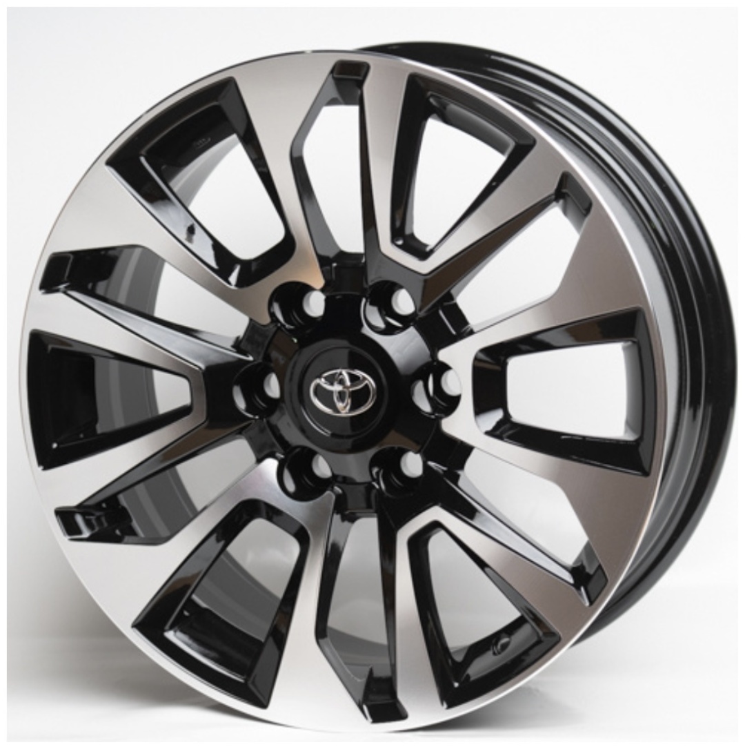 SSM 4990 7.5x18/6x139.7 D106.2 ET25 серебристый, черный