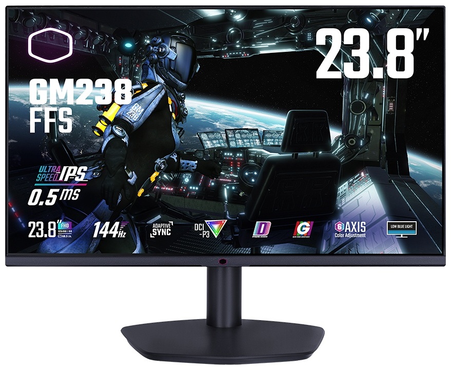 Монитор 23.8" Cooler Master CMI-GM238-FFS-EK черный