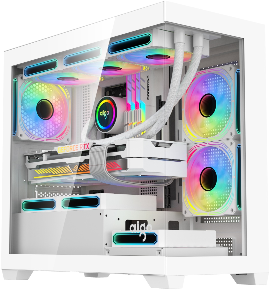 Корпус Aigo C218M белый