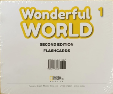 Пособие National Geographic learning: Wonderful world second edition 1 flashcards