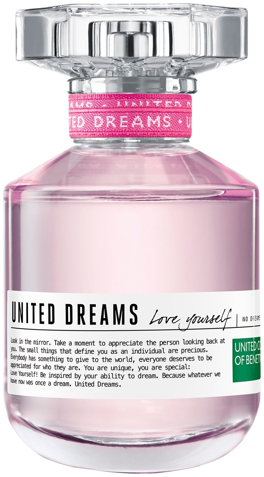 UNITED COLORS OF BENETTON United Dreams Love Yourself туалетная вода EDT 50 мл, для женщин