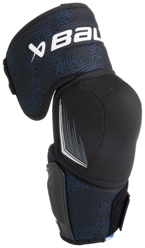 Защита локтя Bauer Налокотники S24 X INT (подростковые) черный, синий M