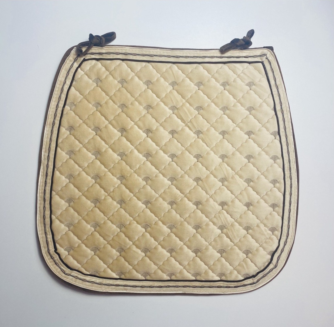 Накидка для стула QTextile 01b бежевый 35x35 см