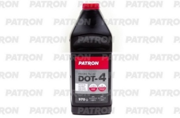 Тормозная жидкость гликолевая PATRON DOT 4 0.85 л