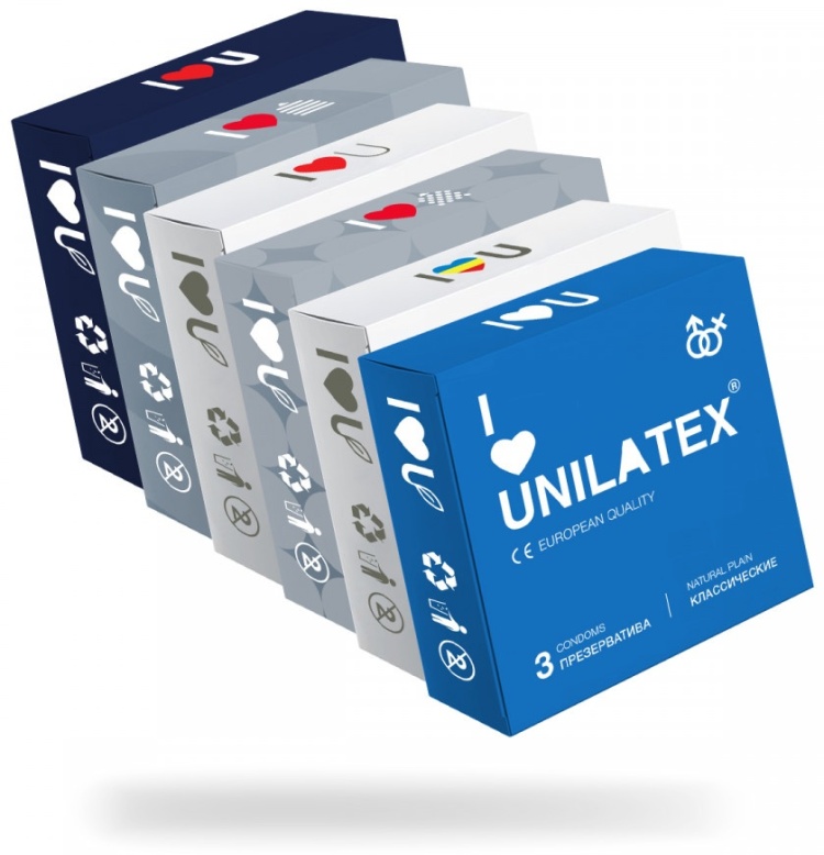 Купить Презервативы Unilatex Промо упаковка 6 в 1 18 шт в кредит в ...