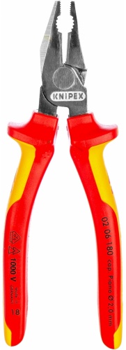 Knipex пассатижи 0206180 180 мм