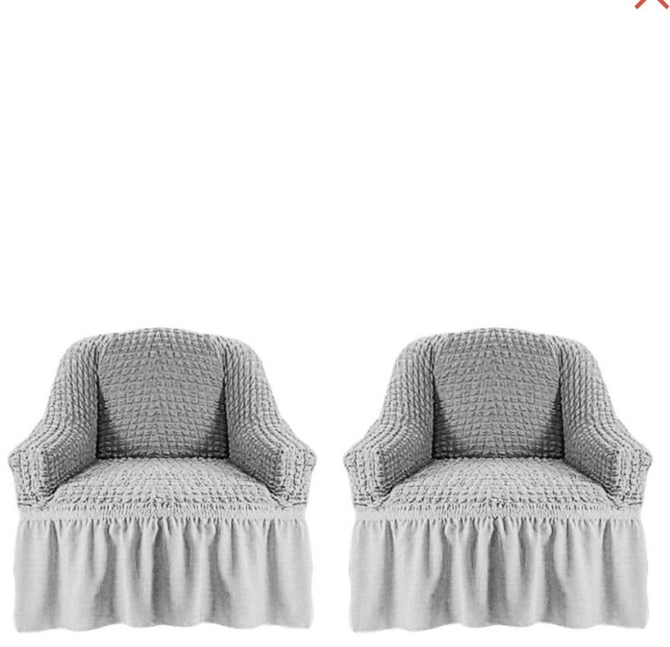 Ayat Textile чехол для кресла A 1707 серый 90х120 см