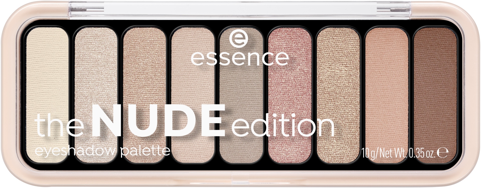 Essence тени прессованные The NUDE Edition Eyeshadow Palette 10