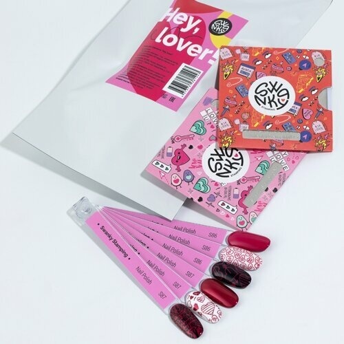 Swanky Stamping набор для стемпинга B10826 4 шт
