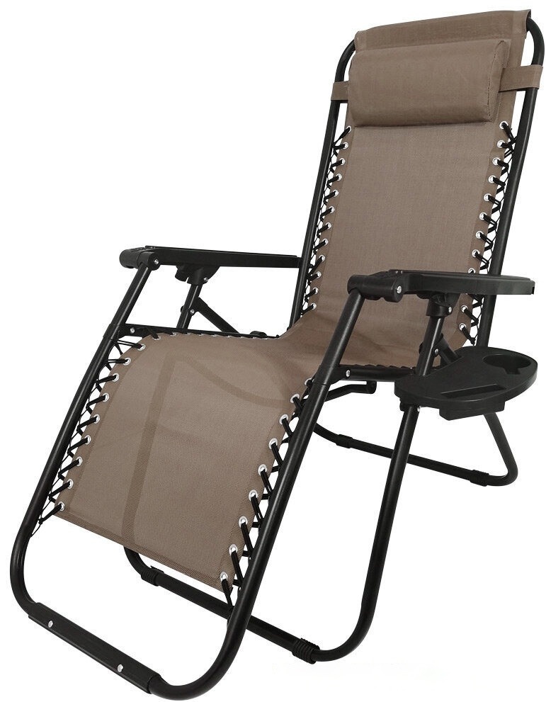 Купить Шезлонг Garden Story Фиеста СК-175/B коричневый в Алматы ...