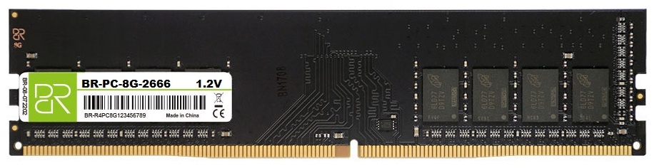 Оперативная память BILLION RESERVOIR BR-PC-8G-2666 8 Гб