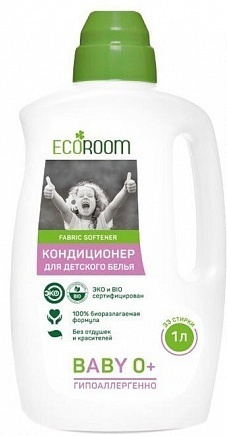 Купить ECOROOM кондиционер Кондиционер для детского белья Baby 1000 мл ...