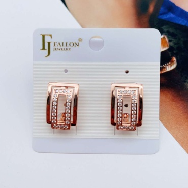 Серьги Fallon Jewelry бижутерный сплав, ювелирный сплав, медицинское золото, кристалл