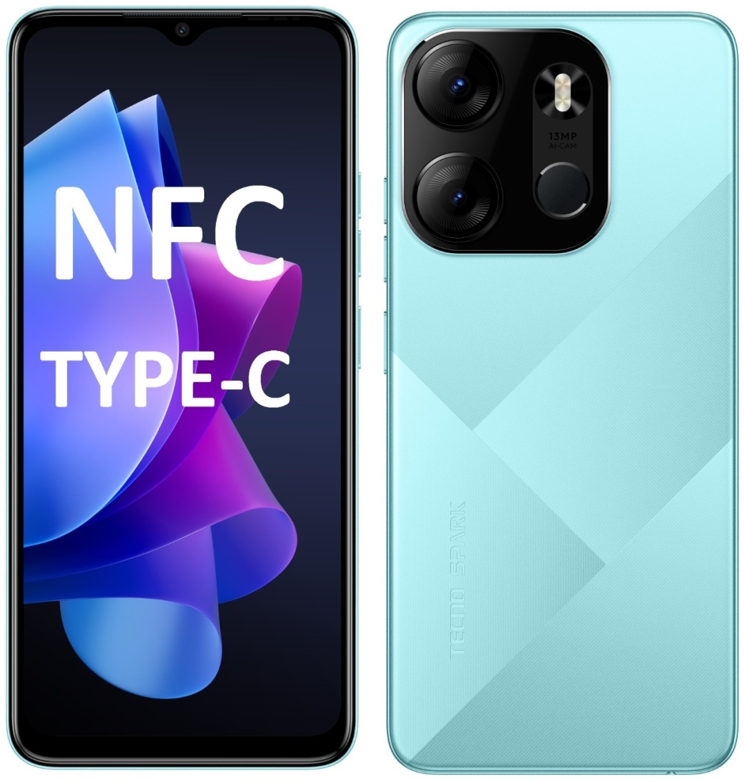 Купить Смартфон TECNO Spark Go 2023 3 ГБ/64 ГБ голубой в кредит в ...