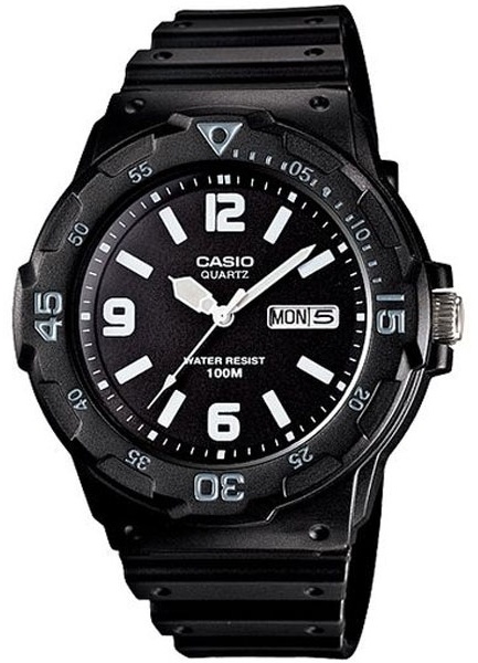 Кварцевые CASIO MRW-200H-1B2VDF полимер