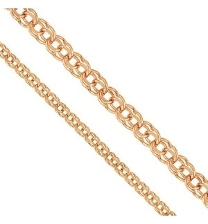 LINEA 8060200П_50_5.6 длина 50 см, вес 5.6 г золото, плетение бисмарк