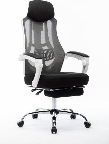 Офисное кресло Norden 007 NEW black, черный, серый