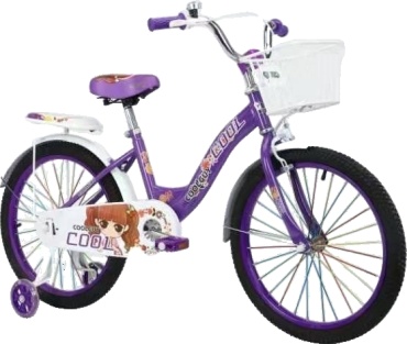 Велосипед Cool ZL 905 16 2022 10 дюймов фиолетовый