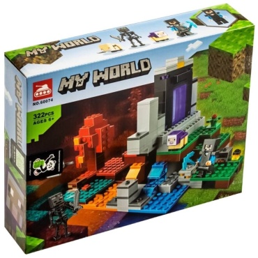 Конструктор LARI Minecraft 60074, деталей 322 шт