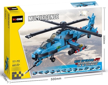 Конструктор Decool Multificence 31037, деталей 727 шт