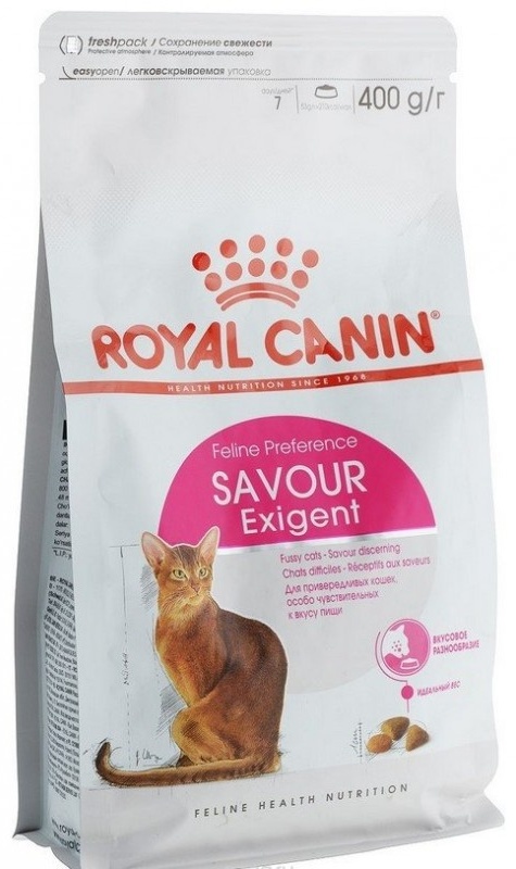 Купить Корм Royal Canin Exigent Savour для привередливых рыба 0.4 кг в ...