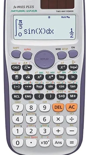 FK-991ES PLUS, 12-разрядный, серый, синий