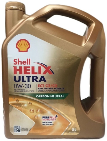Моторное масло синтетическое SHELL Ultra 0W-30 4 л