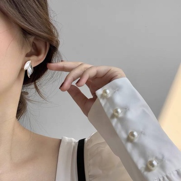 Серьги Fashion бижутерный сплав, без вставок