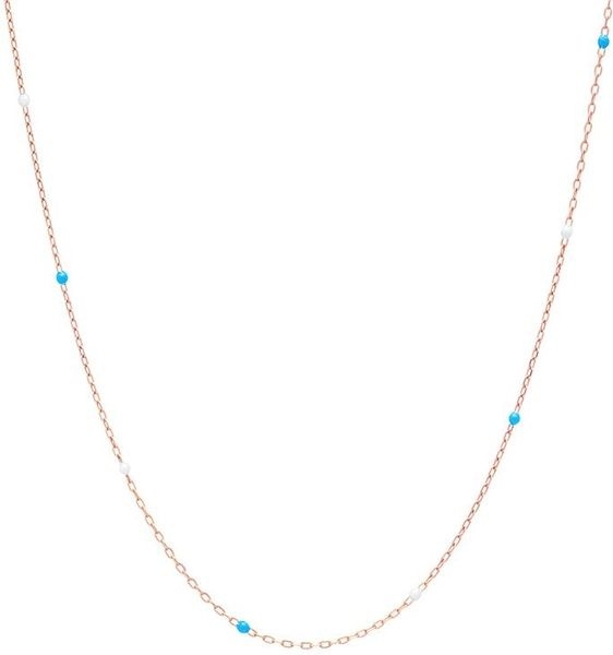 Колье kari jewelry 55900110 длина 40 см вес 1.73 г серебро, эмаль