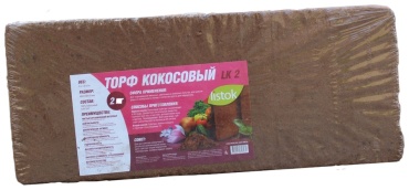 Торф Listok Торф кокосовый 2 кг 