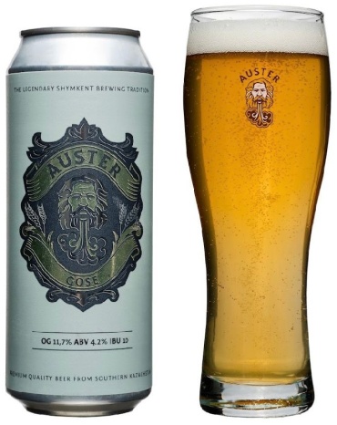 Sigma Brau Auster Gose пивной напиток нефильтрованное 4.2% 0.5 л