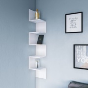 Полка WOODART 180128, 23х25x139 см, белый