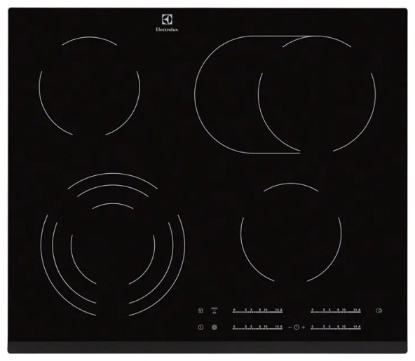Electrolux LKR620066W - Cocina Vitrocerámica de 4 Zonas y Horno Electrolux LKR620066W - Cocina Vitrocerámica de 4 Zonas y Horno